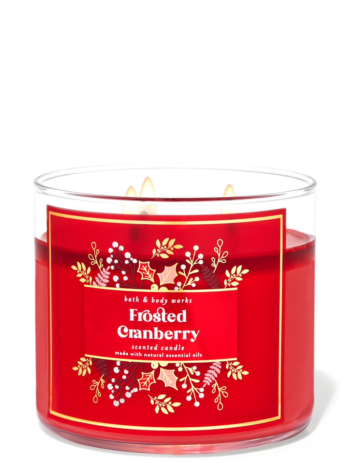 cranberry candles bath and body works