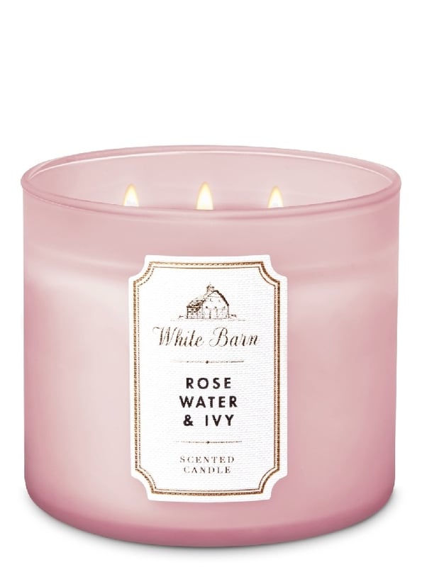 rose water meringue bath and body works candle